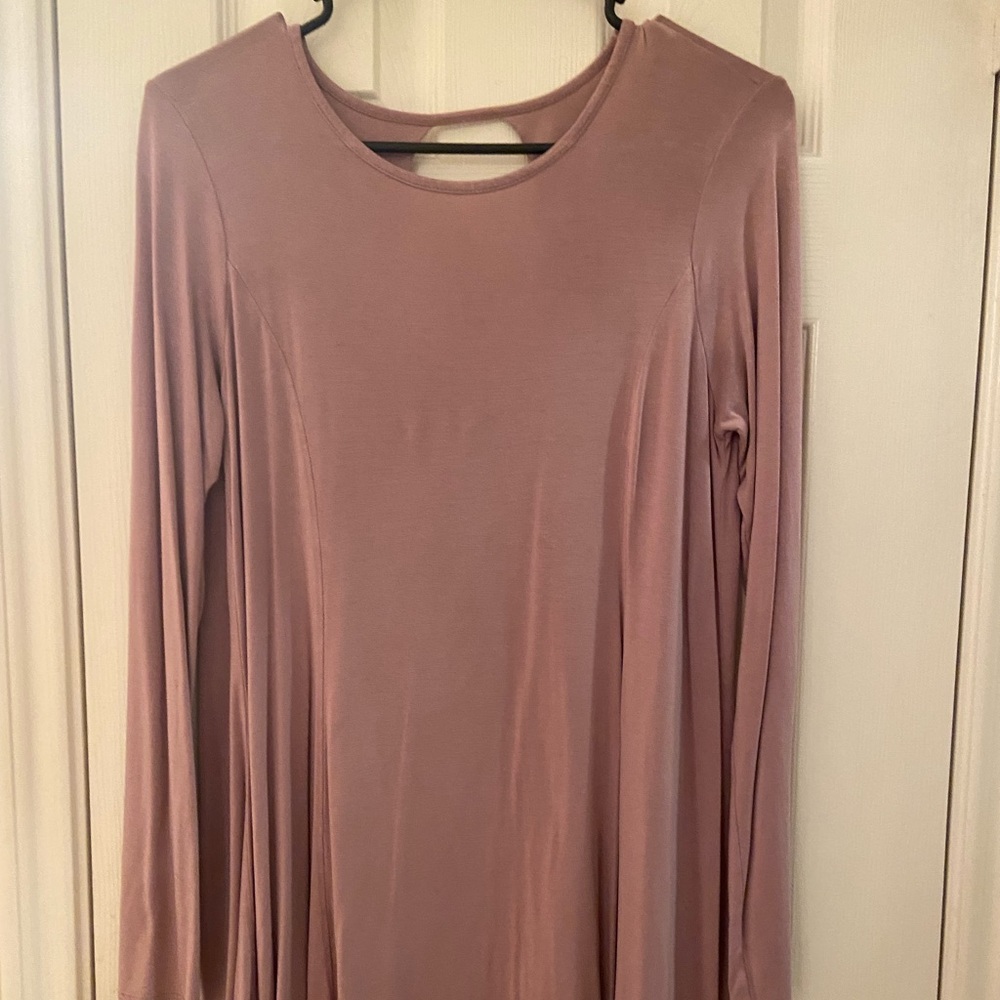 Mauve midi Dress